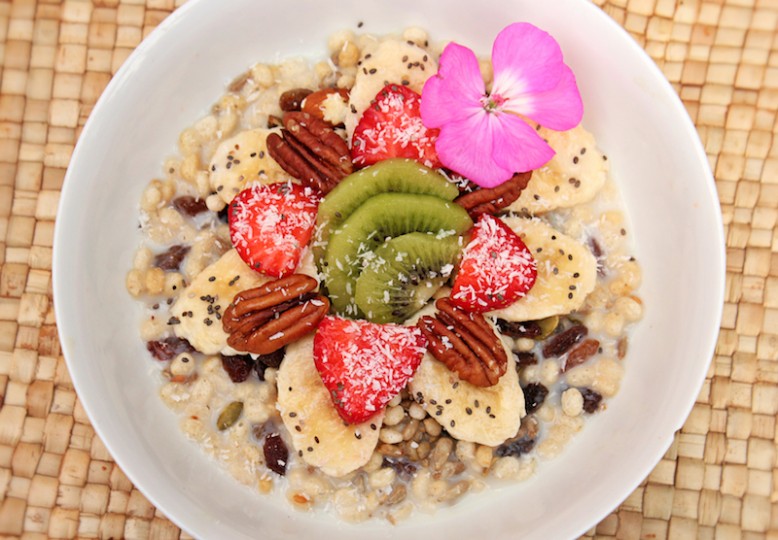 Summer Fruit and Nut bowl