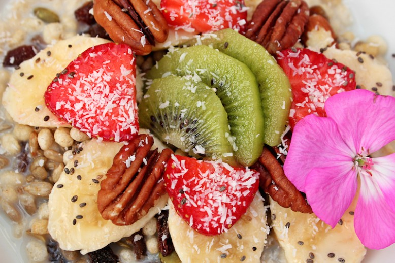 Summer Fruit and Nut bowl