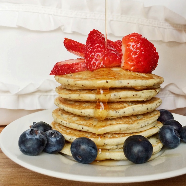 Lemon & Poppyseed Pancakes