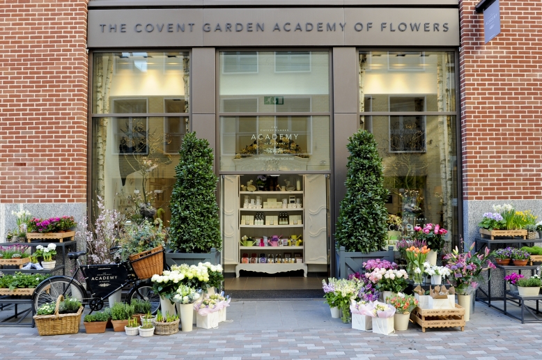 The Covent Garden Academy of Flowers Shopfront - credit Marek Sikora