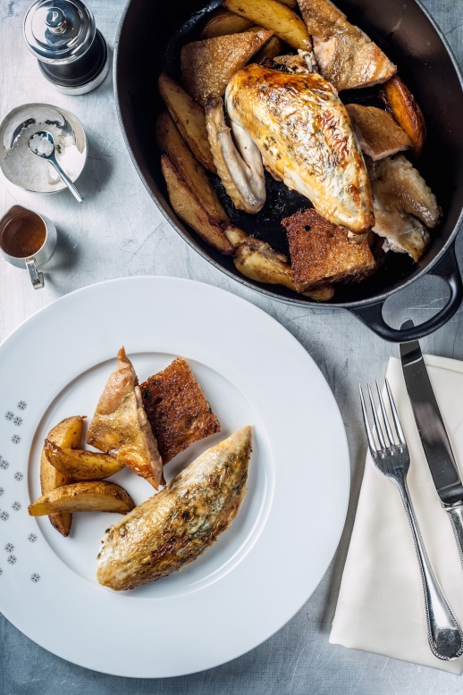 The Grill at The Dorchester - Black leg free-range chicken