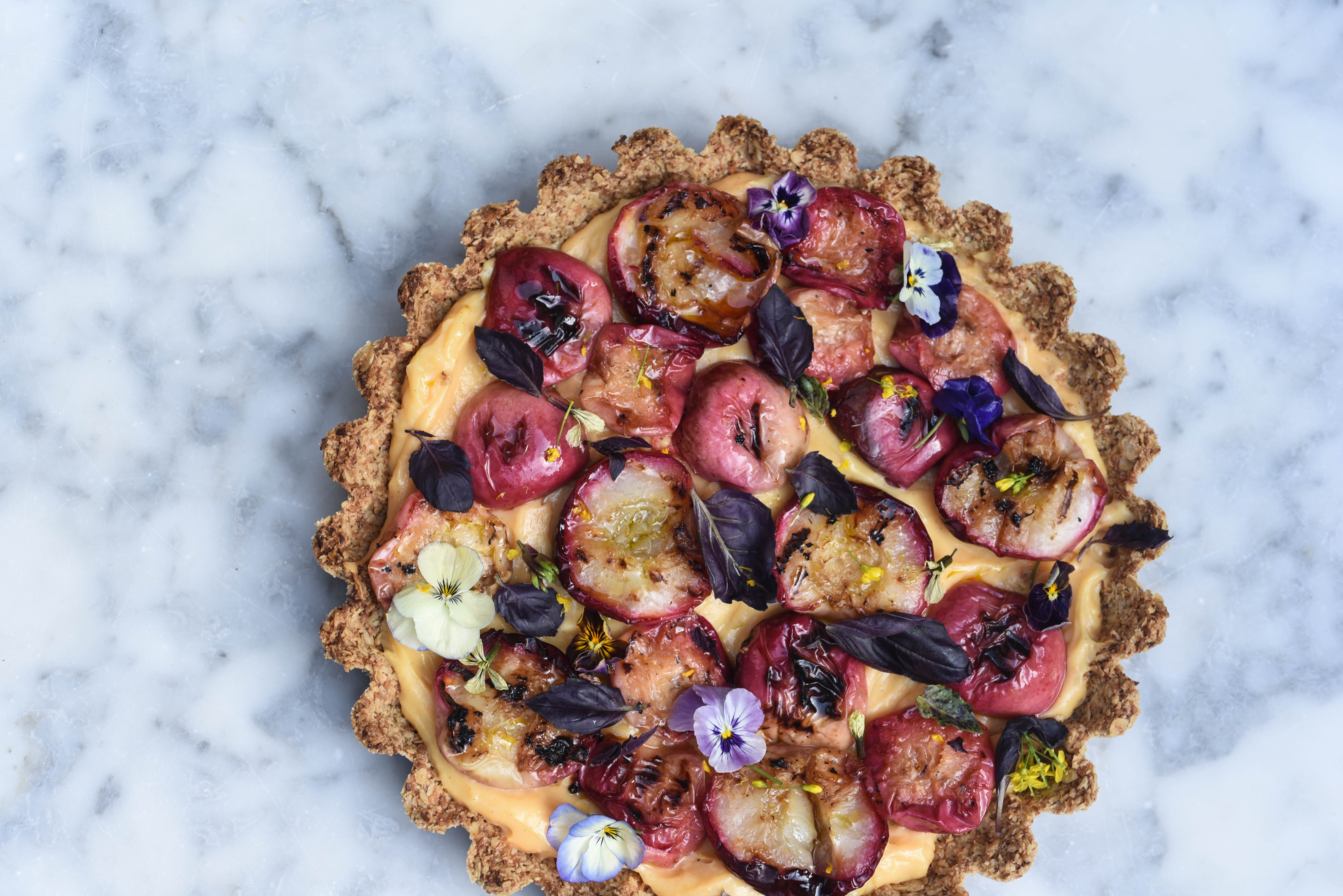 Anna Barnett, nectarine tart