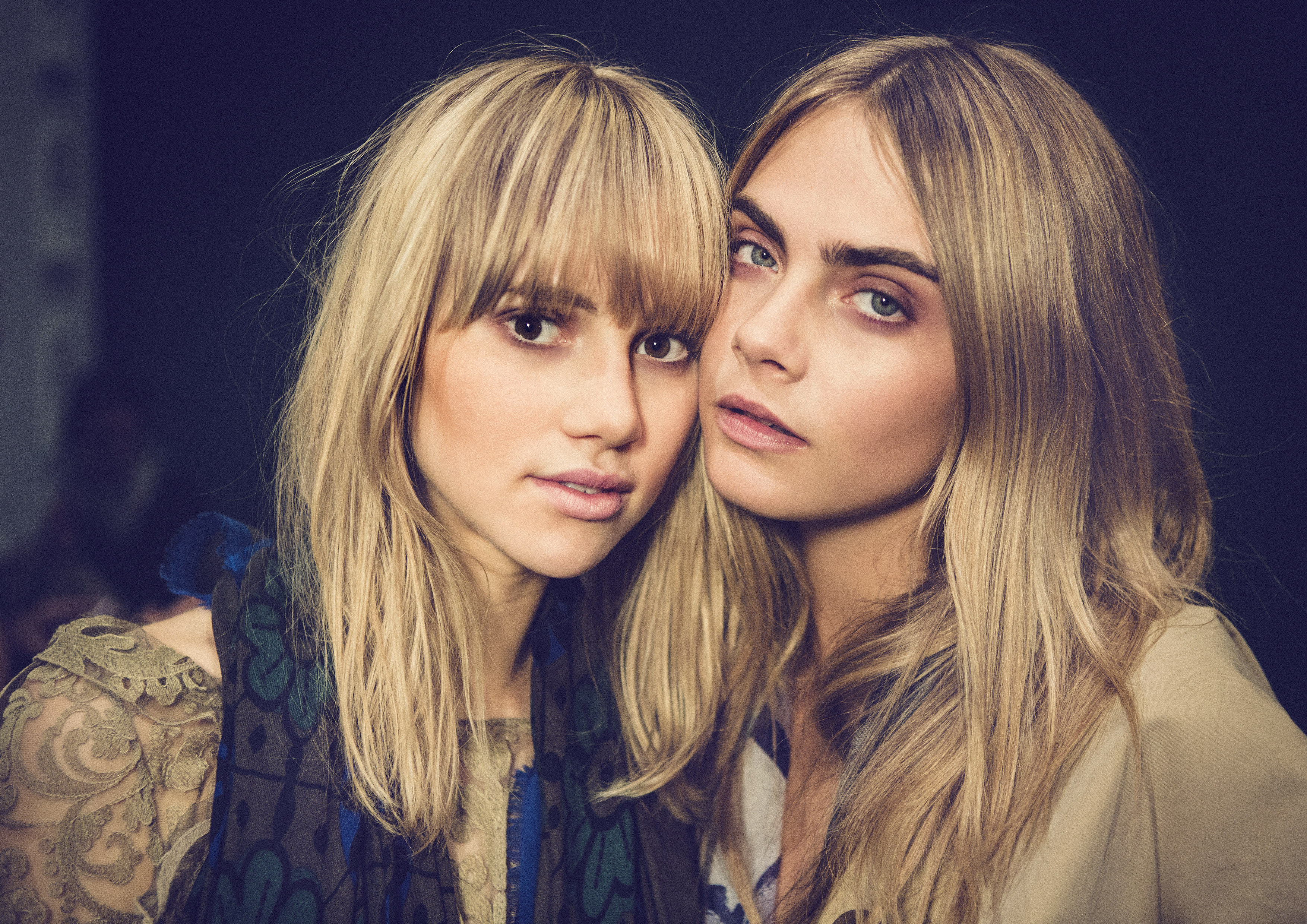 Cara Delevingne and Suki Waterhouse for Burberry