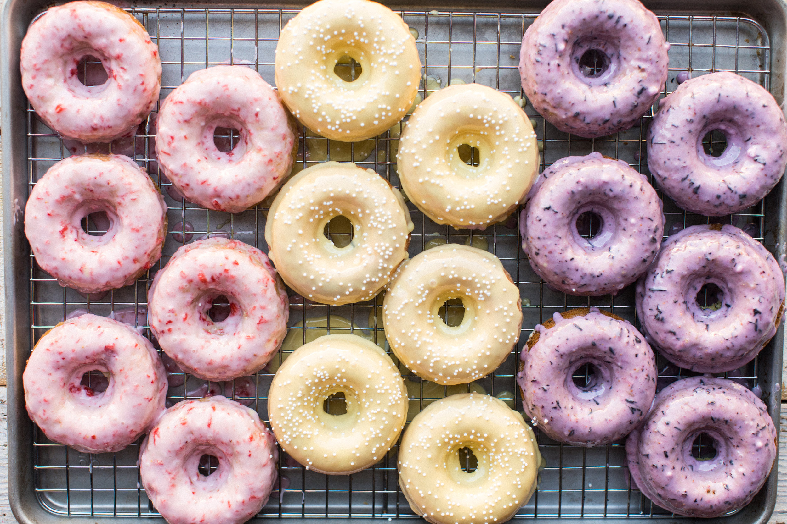 Honeysuckle Baked Donuts