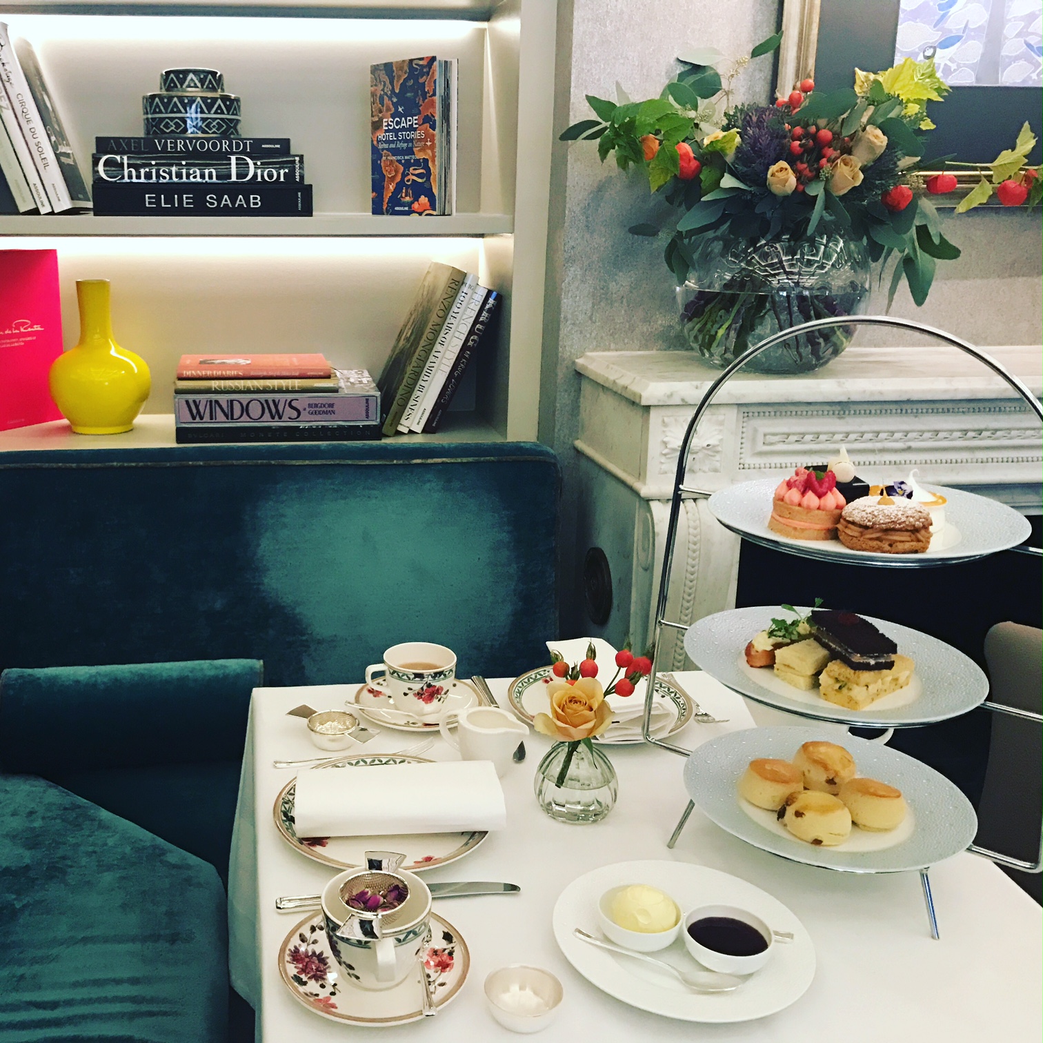 Afternoon Tea at Fleming's, Mayfair