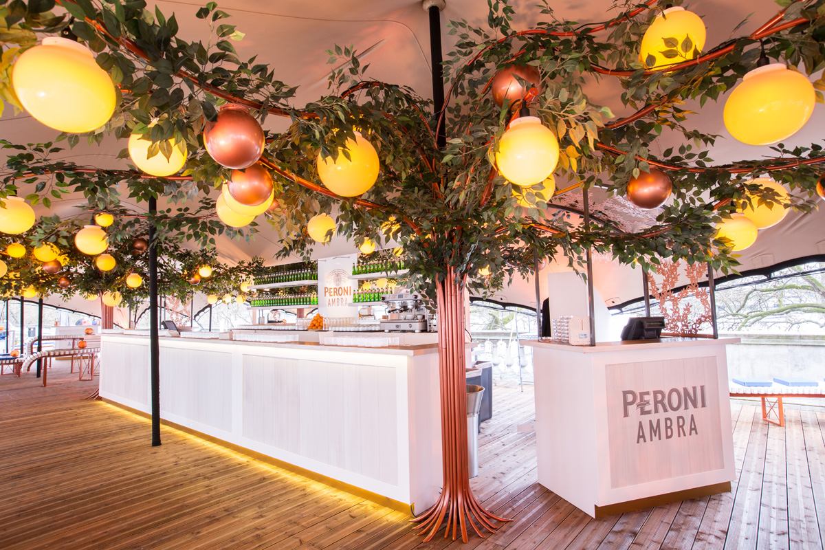 An Afternoon At... The Peroni Ambra Terrace, Somerset House 2