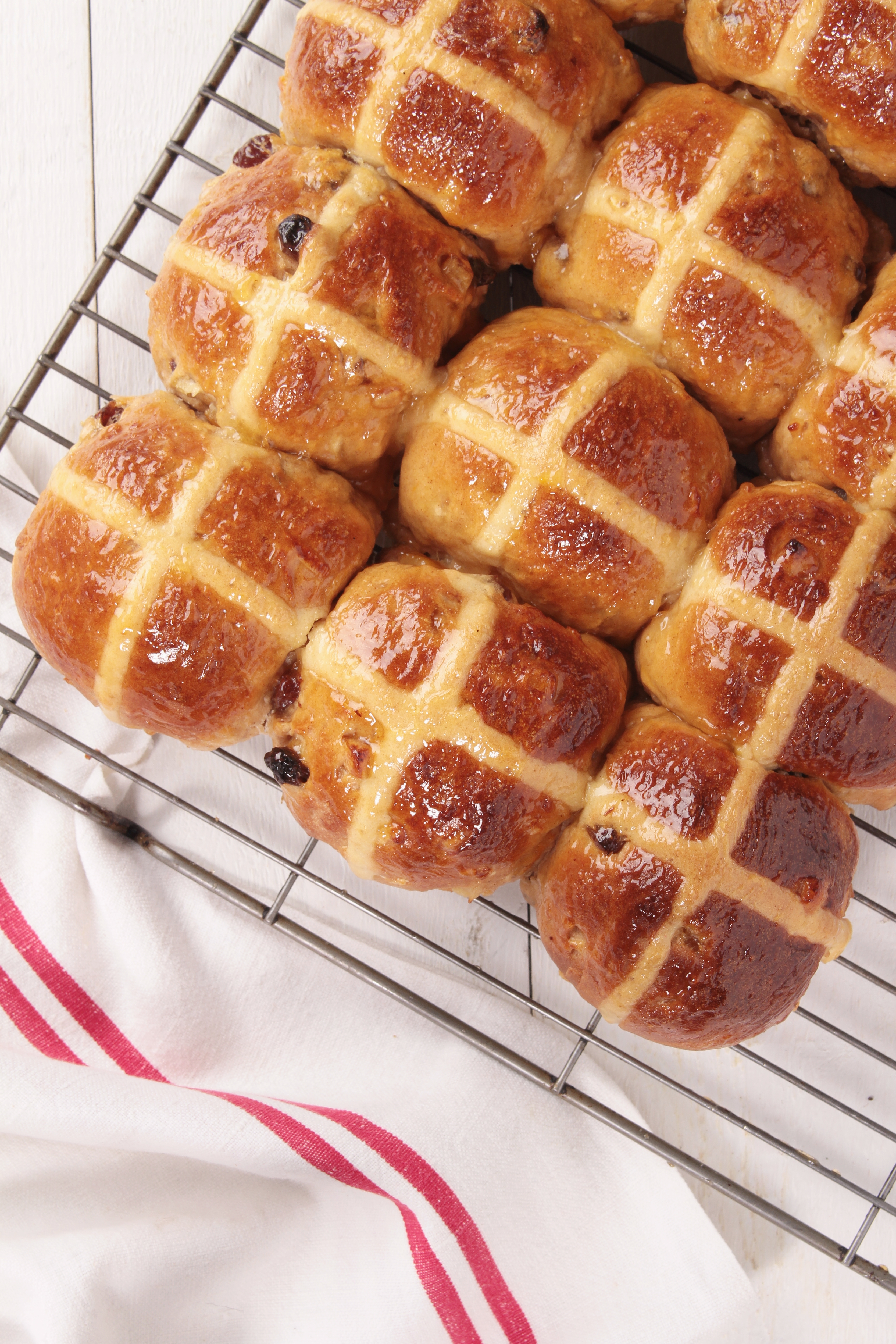 Easter Recipe: Dulce De Leche and Chestnut Hot Cross Buns